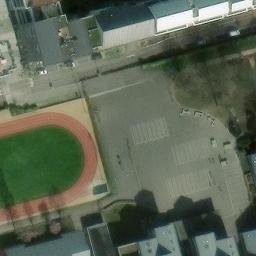 Volleyball Court — aerial view