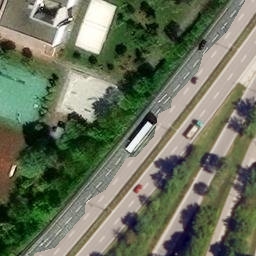 Beach-Volleyball — aerial view