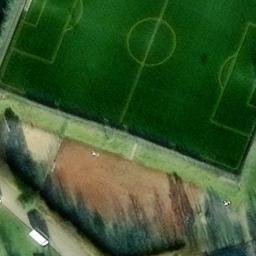 Volleyball Court, Sachsenheim — aerial view