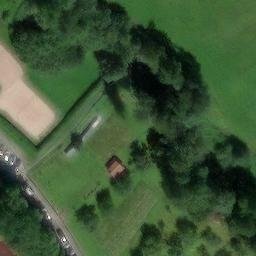 Sand Volleyball Court — aerial view