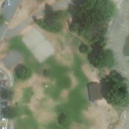 Ladysmith Beach Volleyball Court — aerial view
