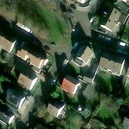 Grass Volleyball Court, Karlsruhe — aerial view