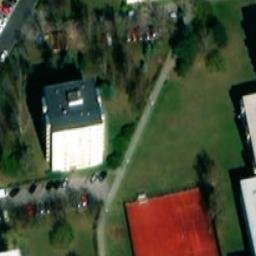 Volleyball Court — aerial view