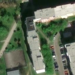 Volleyball Court — aerial view