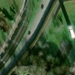 Grass Volleyball Court, Karlsruhe — aerial view