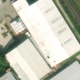 Sand Volleyball Court — aerial view