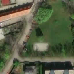 Volleyball Court — aerial view