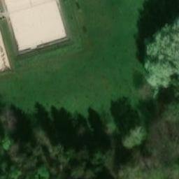 Sand Volleyball Court — aerial view