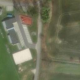 Sand Volleyball Court — aerial view