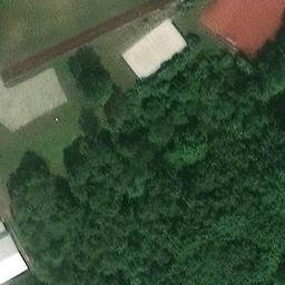 Sand Volleyball Court — aerial view