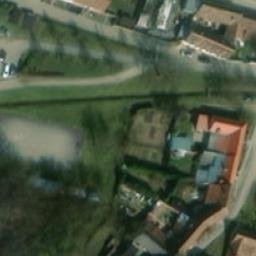 Nohejbalové hřiště — aerial view