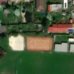 Sand Volleyball Court — aerial view