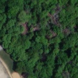 Sand Volleyball Court — aerial view
