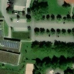 Sand Volleyball Court, Erdmannhausen — aerial view