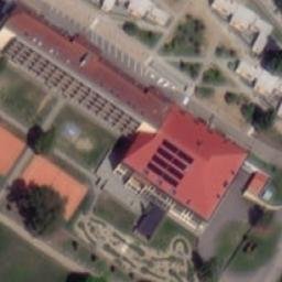 Volleyball Court — aerial view