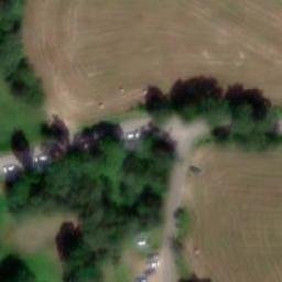 Sand Volleyball Court — aerial view