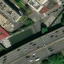 Volleyball Court near Clichy — aerial view