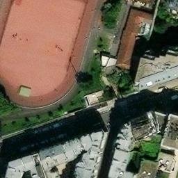 Volleyball Court near Paris — aerial view