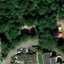 Sand Volleyball Court, Waiblingen — aerial view