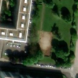 Volleyball Court — aerial view