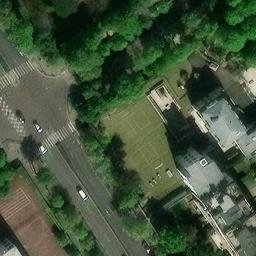 Volleyball Court — aerial view