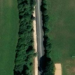 Sand Volleyball Court — aerial view