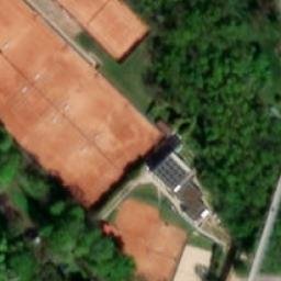 Volleyball Court — aerial view
