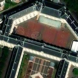Volleyball Court — aerial view