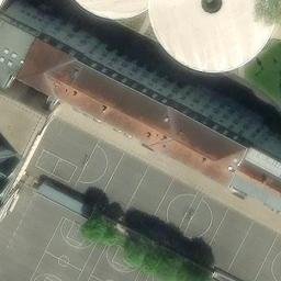 Volleyball Court — aerial view