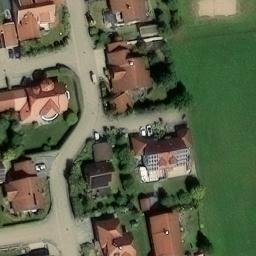Sand Volleyball Court — aerial view