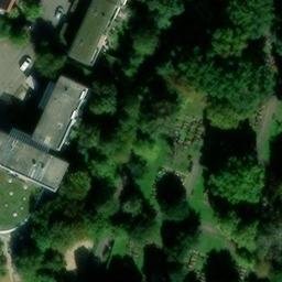 Beachvolleyballfeld — aerial view