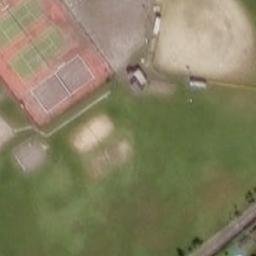 Normandin Beach Volleyball Court #2 — aerial view