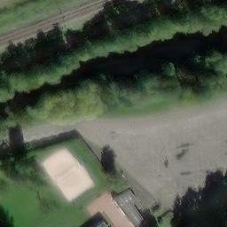 Sand Volleyball Court, Neuenbürg — aerial view