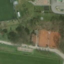 Volleyball Court near Hrušovany nad Jevišovkou — aerial view