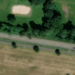 Sand Volleyball Court, Kuppenheim — aerial view
