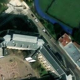 Volleyball Court — aerial view