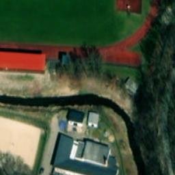 VSK Český Krumlov — aerial view