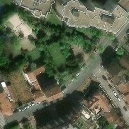 Volleyball Court near Clamart — aerial view