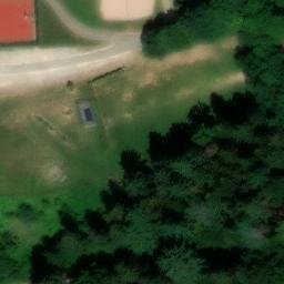 Sand Volleyball Court — aerial view