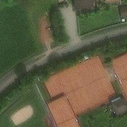 Sand Volleyball Court — aerial view