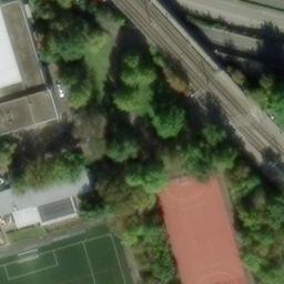 Feuerbach Beach Volleyball Court #2 — aerial view