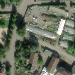 Sand Volleyball Court, Stuttgart — aerial view