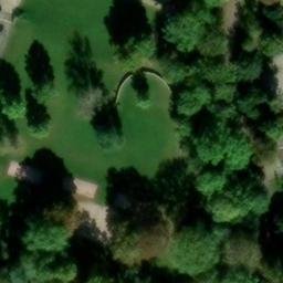 Sand Volleyball Court, Stuttgart — aerial view