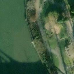 Bad Cannstatt Beach Volleyball Court — aerial view