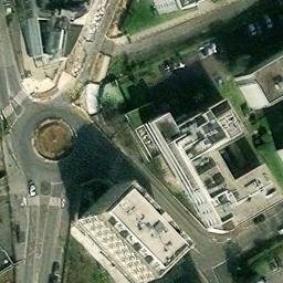 Gymnase Daniel Féry — aerial view