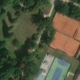 Volleyball Court near Lednice — aerial view