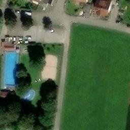 Sand Volleyball Court, Schorndorf — aerial view