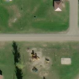 Shell Valley Beach Volleyball Court — aerial view