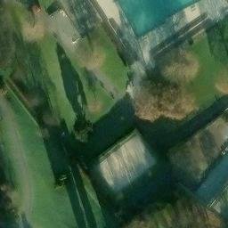 Sand Volleyball Court, Stuttgart — aerial view