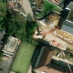 Volleyball Court — aerial view